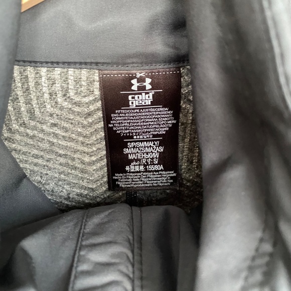 🎉Under Armour Cold Gear Full-Zip Vest, Size Women’s Small, Gray - Picture 5 of 6